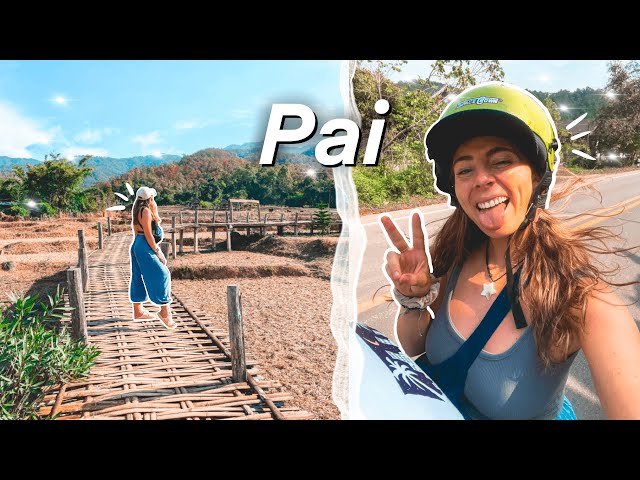 BACKPACKING PAI 🇹🇭 The Gem of Northern Thailand