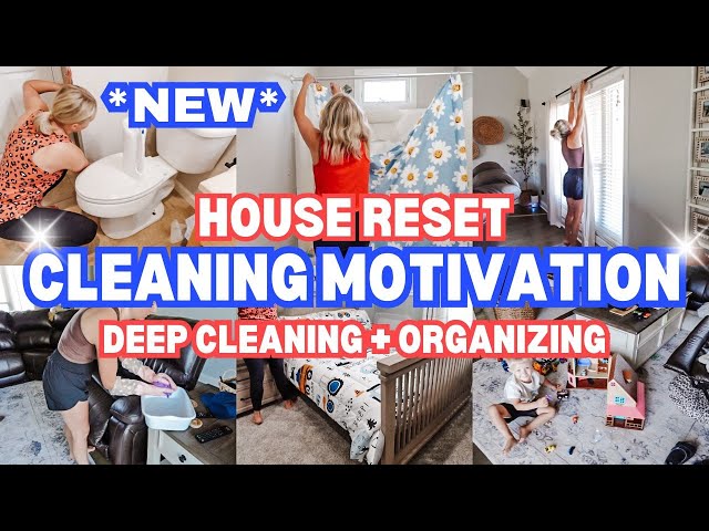 Ultimate Cleaning Motivation | Deep Cleaning & Organizing| Back to School Home Reset-Jessi Christine