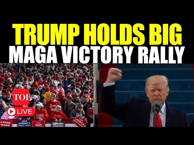 LIVE | Trump Leads MAGA Victory Rally At Capital One Area DC | Inauguration LIVE | Washington