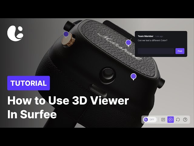 How to Use 3D Viewer in Surfee (Tutorials)