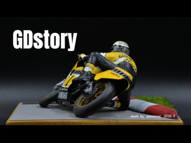 [Full version] 타미야 1/12 YAMAHA YZR500 & Kenny Roberts