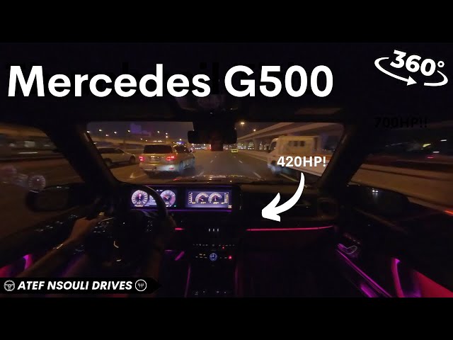 Mercedes Benz G Wagon (G500) | 360 POV Drive