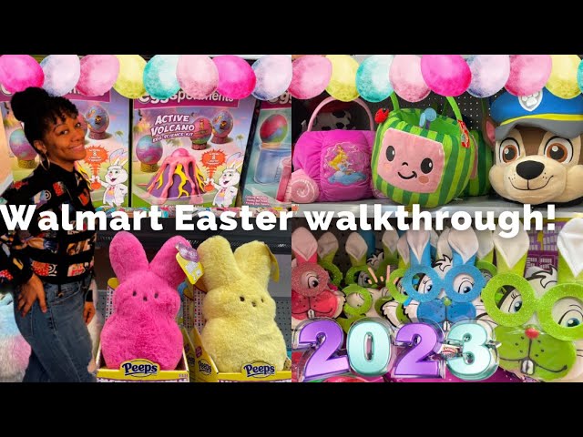 Easter basket items! Easter Walmart walk through! #Easter #EasterBaskets