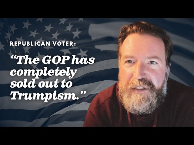 Chad, a lifelong conservative, won't support the GOP and their embrace of Trumpism