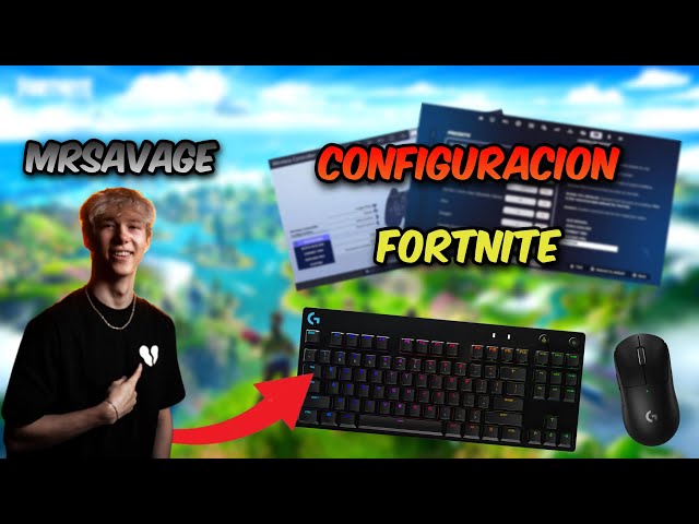 CONFIGURACION de MRSAVAGE en FORTNITE #11 - JC69