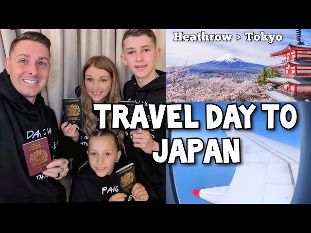 Japan Travel Day ✈️ 🇯🇵 14 Hour Flight with British Airways | Heathrow-Tokyo | First Time In Japan