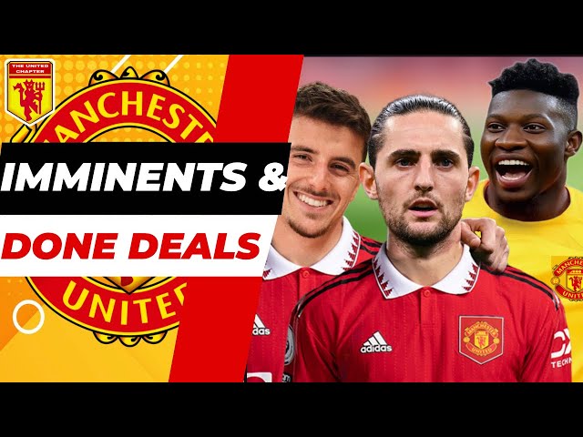 CONFIRMED DONE DEALS & IMMINENT SIGNINGS FOR MANCHESTER UNITED TODAY | 7TH EPISODE