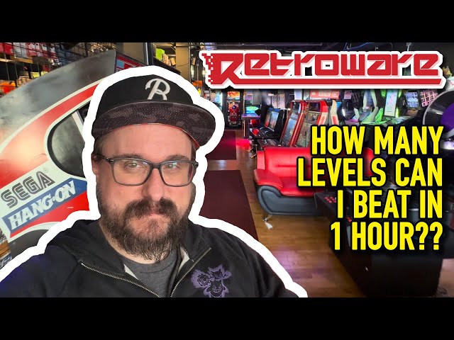 How Many Levels Can I Beat In 1 Hour At Retroware Arcade??