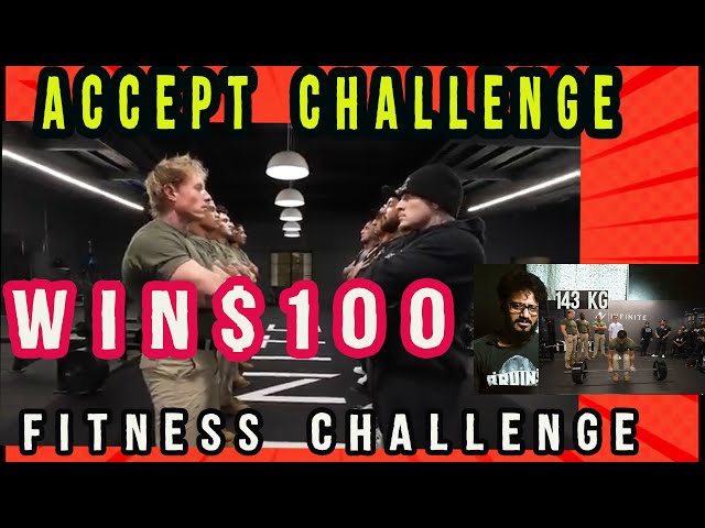 win this challenge and earn $100,challenge between two groups