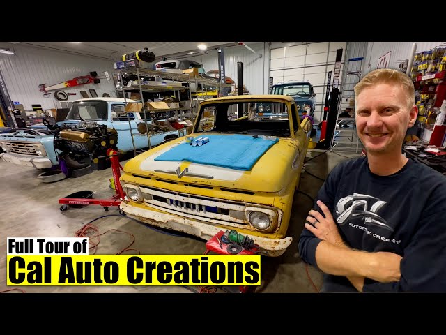 Cal Auto Creations - Full Shop Tour with Andy Leach