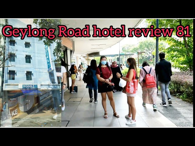 Singapore kallang to Geylang road tour review hotel 81@alidaytour1044