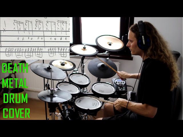 Death metal drum cover (original drumming by David Diepold) - Demonstealer Drum Cover Contest