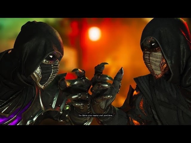 Mortal Kombat 1 Noob Saibot Intro Animations