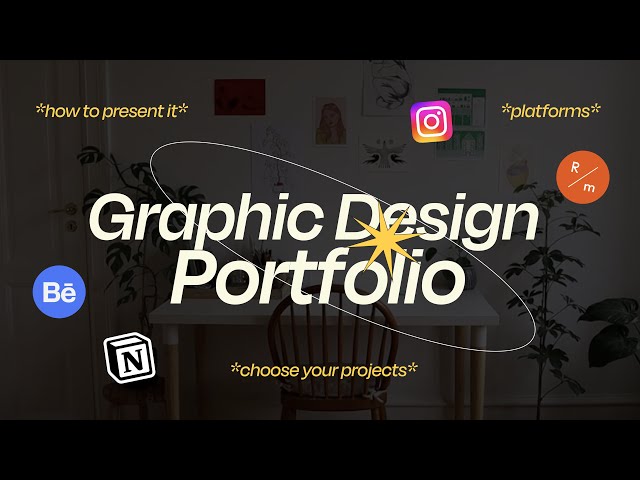 A Simple Way to Start Your ✨Graphic Design✨ Portfolio I 6 Steps + Portfolio Tour