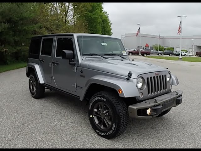 2016 Jeep Wrangler Unlimited 75th Anniversary Edition 4X4|18400