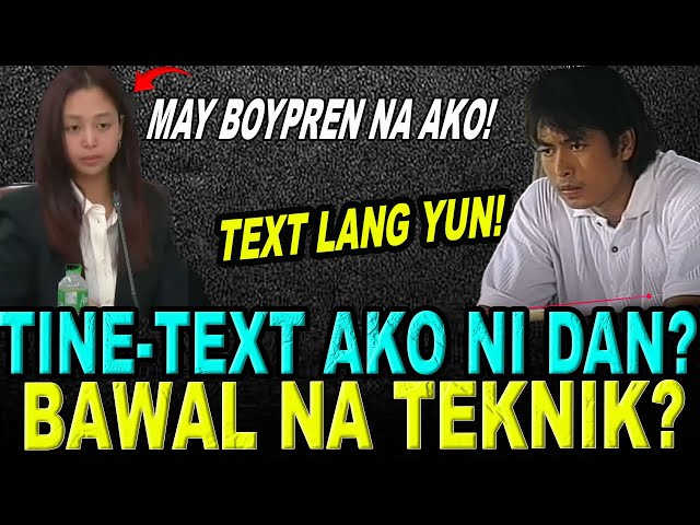 KAKAPASOK LANG ! WOW DAN FERNANDEZ TINE-TEXT MO SI CASANDRA ONG ! PAKTAY KA DITO DAN UNGOL FERNADEZ