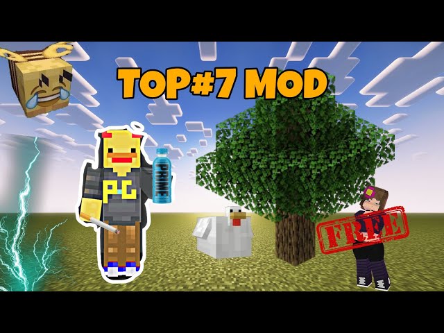 Minecraft top #7 addon mod MCPE hindi