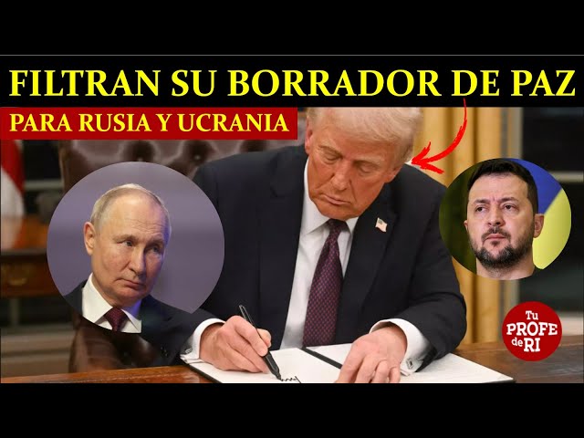 ¡ACABA DE PASAR! FILTRAN BORRADOR DE PAZ DE TRUMP PARA UCRANIA. EUROPA PIERDE Y EEUU QUEDA IMPUNE