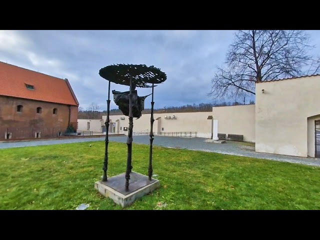 180 VR - Prague 2023 - Rudolfinum and Monastery garden at the Church of St. Salvator