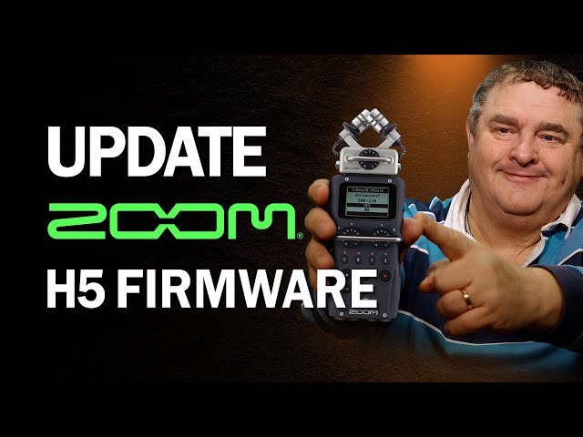 How to Update Your Zoom H5 Firmware & Why You Should Do it