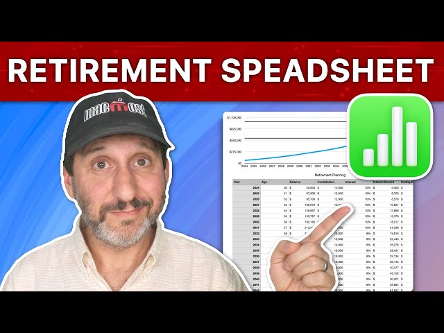 Building a Retirement Planning Spreadsheet In Numbers