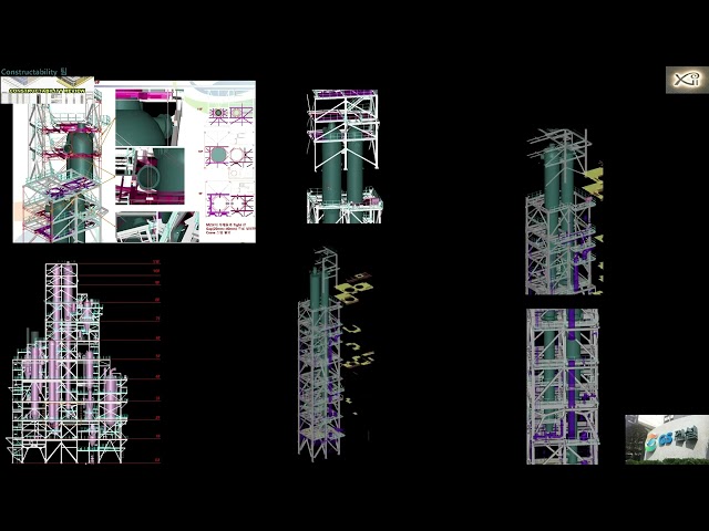 MZCR Structure 3D Installation Study