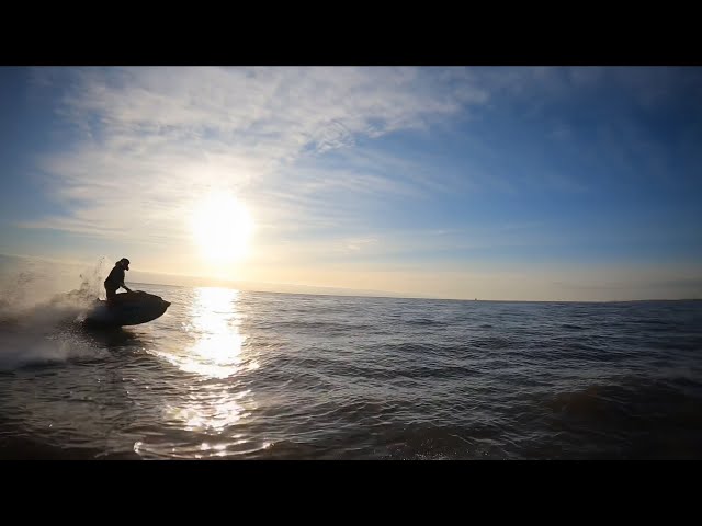 Late afternoon Jetski ride