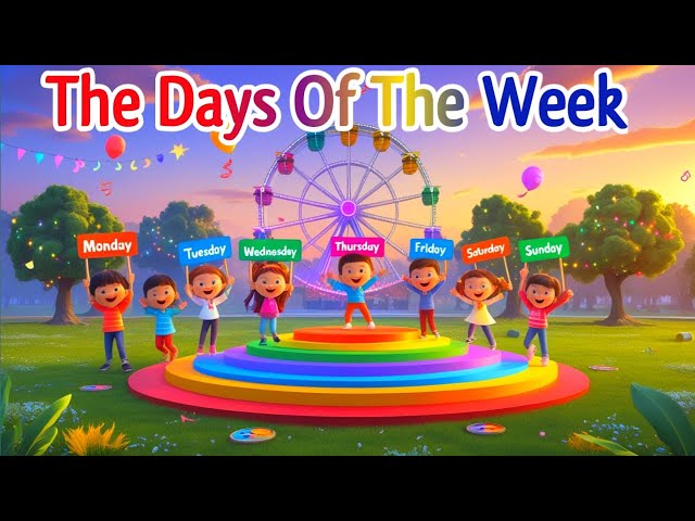 Seven Days of Week | Days of the Week Song | @GoGoToonz @Thesingingwalrus