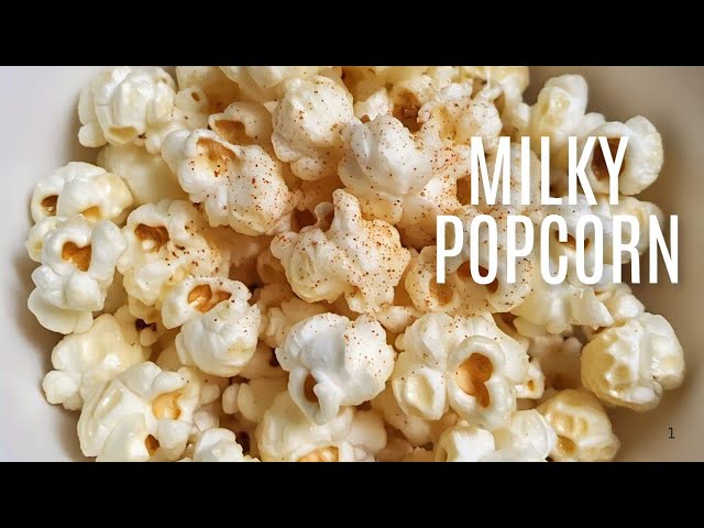 Milk Popcorn On A Stove top Without The Machine #nigerianfood #popcorn #cooking