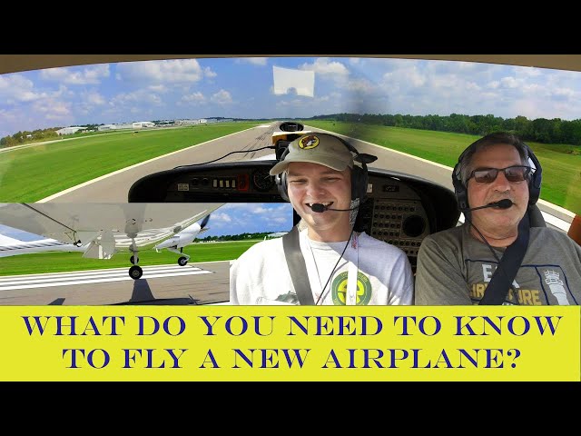 Airplane Checkout Flight In A Diamond DA40