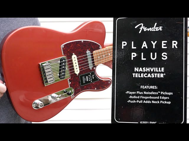 Is the Player Plus Tele Worth It? | 2021 Fender Nashville Telecaster Player Plus MiM Review + Demo