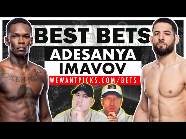 BEST BETS: UFC Saudi Arabia: Adesanya vs. Imavov Betting Guide