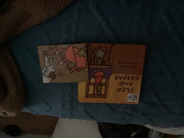 VTG 2002 Cleo and Caspar board book unboxing