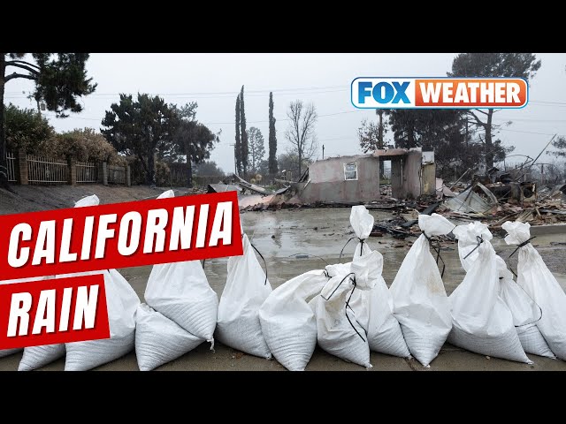 California On Alert As Flooding Threatens Burn Scar Areas