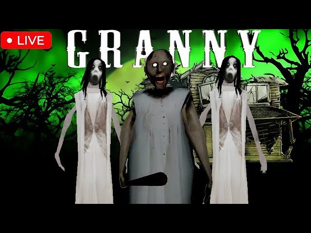 AGGRESSIVE GRANNY EXTREME ESCAPELIVE🔴 #granny #shorts #shortlive#grannylivegameplay