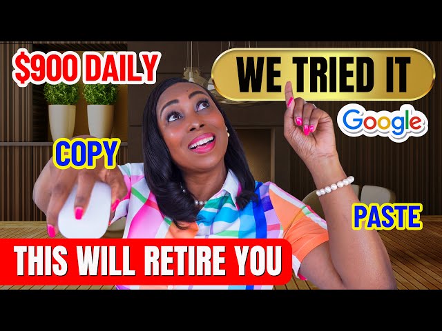 NEW & EASY SECRET GOOGLE Copy & Paste Faceless Viral Video Method: Earn US$900 A Day