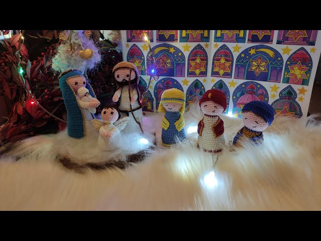 tutorial presepe amigurumi natale uncinetto - Navidad crochet - crochet Christmas nativity scene