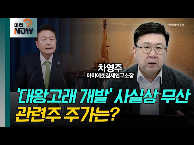 '대왕고래 개발‘ 사실상 무산…관련주 주가는? / 차영주 아이에셋경제연구소장 [대담한 대담] | Market Now 2 (20250207)