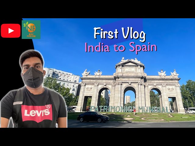 Forgot my iPhone Charger | Forex card was not working | Finally 1st VLOG | India to Spain #01-D1