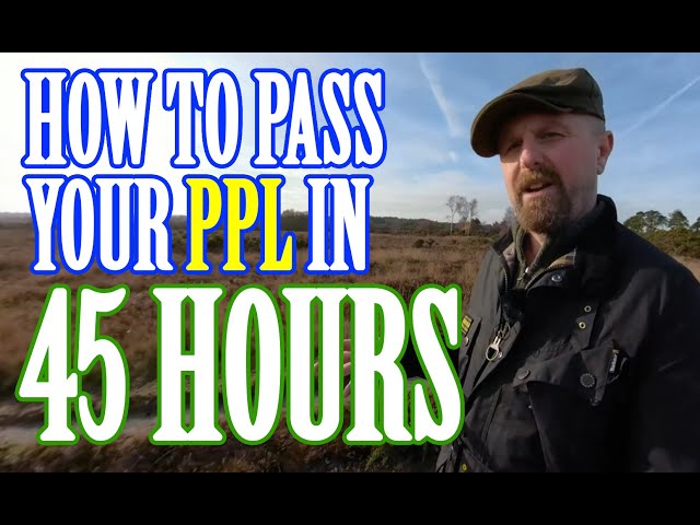 How to pass your private pilot licence in 45 hours