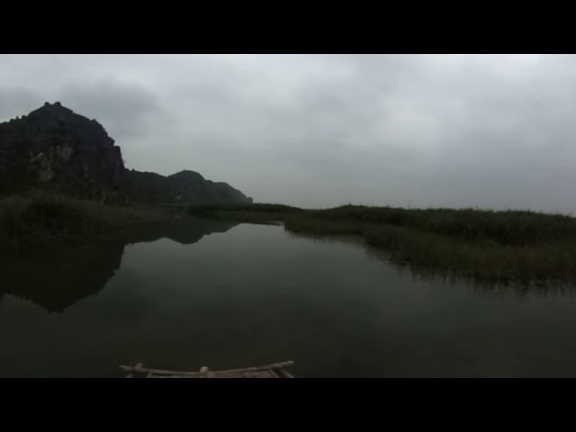 [Video 360 degree] Van Long Natural Reserve - 2, Ninh Binh,  Vietnam