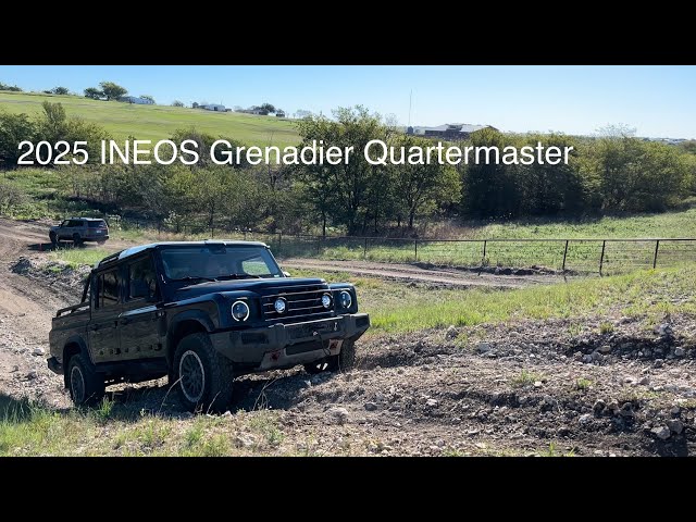 2025 INEOS Grenadier Quartermaster off-road course