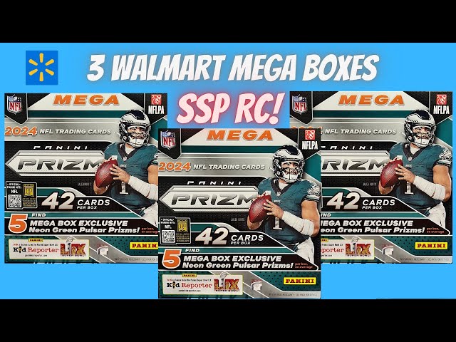 RC Black & Red Checkered SSP! 3 Mega Boxes of 2024 Panini Prizm Football