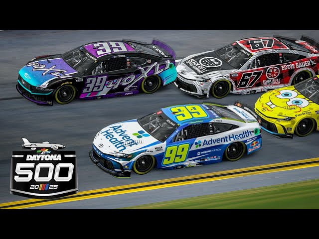 Attempting to do the 2025 iRacing Daytona 500