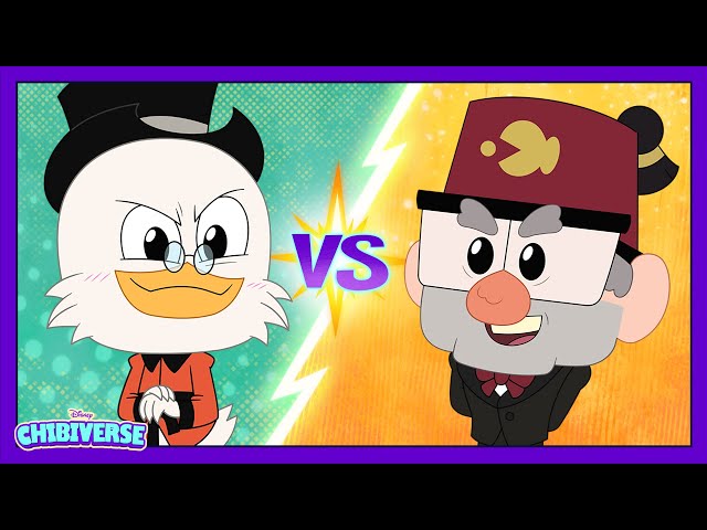 Chibiverse | Grunkle Stan vs. Scrooge McDuck | Stan's 11 | @disneychannel