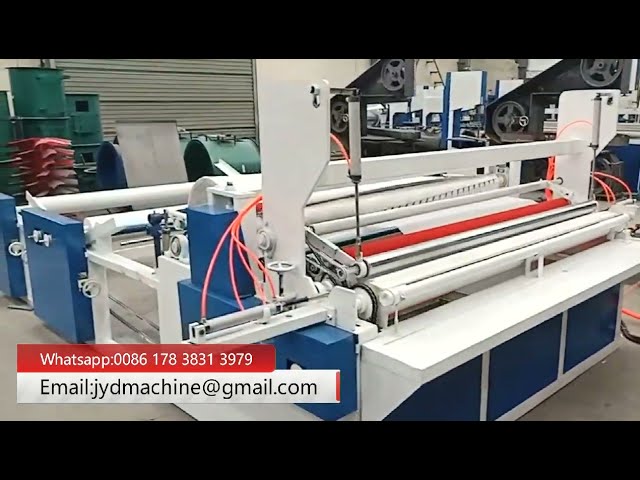 Small Toilet Paper Rewinding Machine