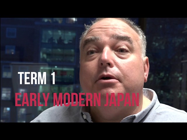 Early Modern Japan 155901432  | SOAS University of London