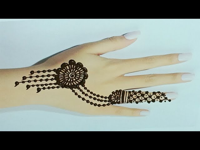 Very beautiful stylish mehndi design | easy & simple mehndi design | mehndi design | mehndi