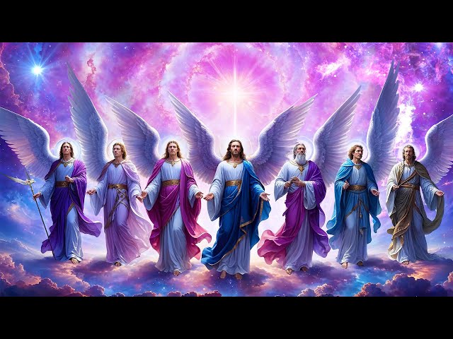 The Seven Archangels Clearing All Dark Energy With Alpha Waves, Goodbye Fears In The Subconscious #2