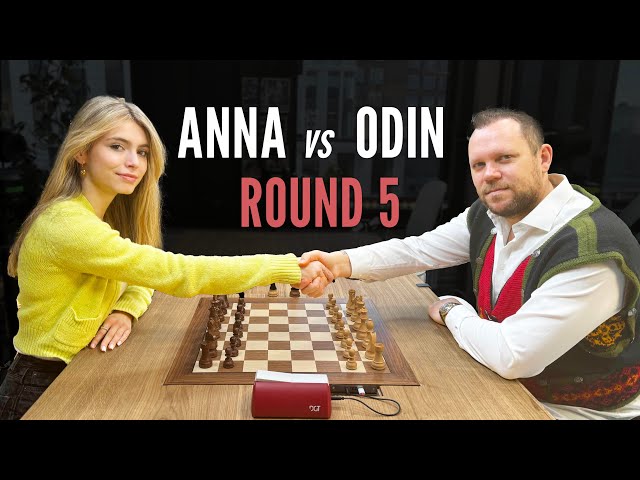 ROUND 5 ANNA VS ODIN !MATCH - Commentary by GM Pia Cramling